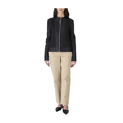 Censured Giacca leggera Giubbino Donna in ecopelle slim XS P25 - CENSUREDJWLUENPNU5 - 90 - XS - Francavilla Moda